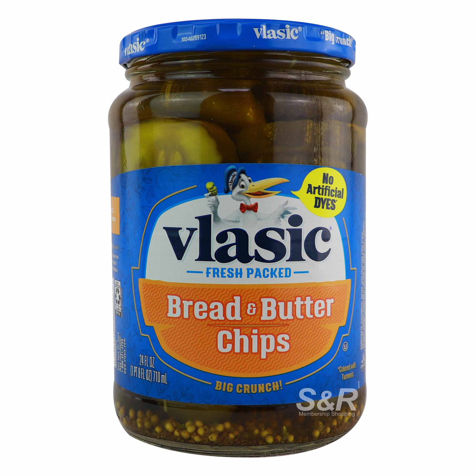 Vlasic Bread and Butter Chips 710mL Vlasic Bread and Butter Chips 710mL